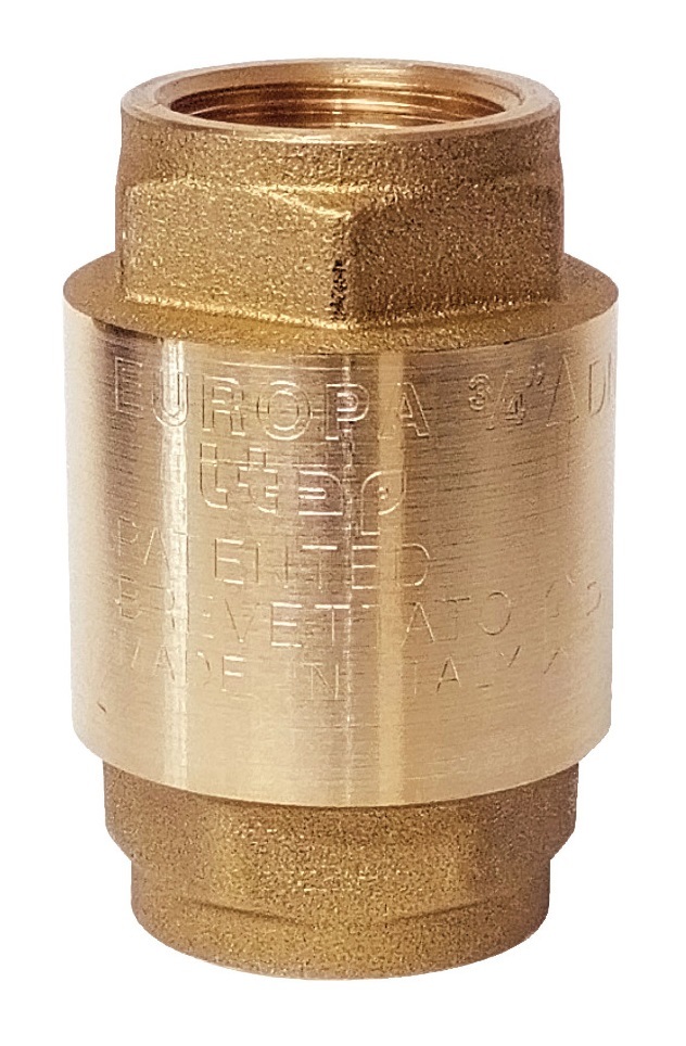 Обратный клапан EUROPA 100 1" пружинный муфтовый с металл. седлом Itap