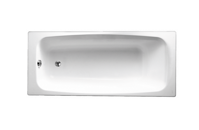 Ванна чугунная Jacob Delafon DIAPASON (170*75) E2937-00 (перелив станд, AntiSlip)