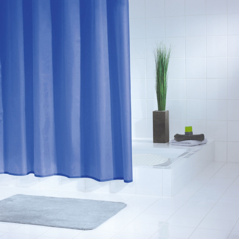 Штора для ванных комнат Standard синий/голубой 180*200
