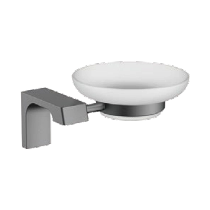 Мыльница-блюдце Frap F30602-9 Оружейная сталь