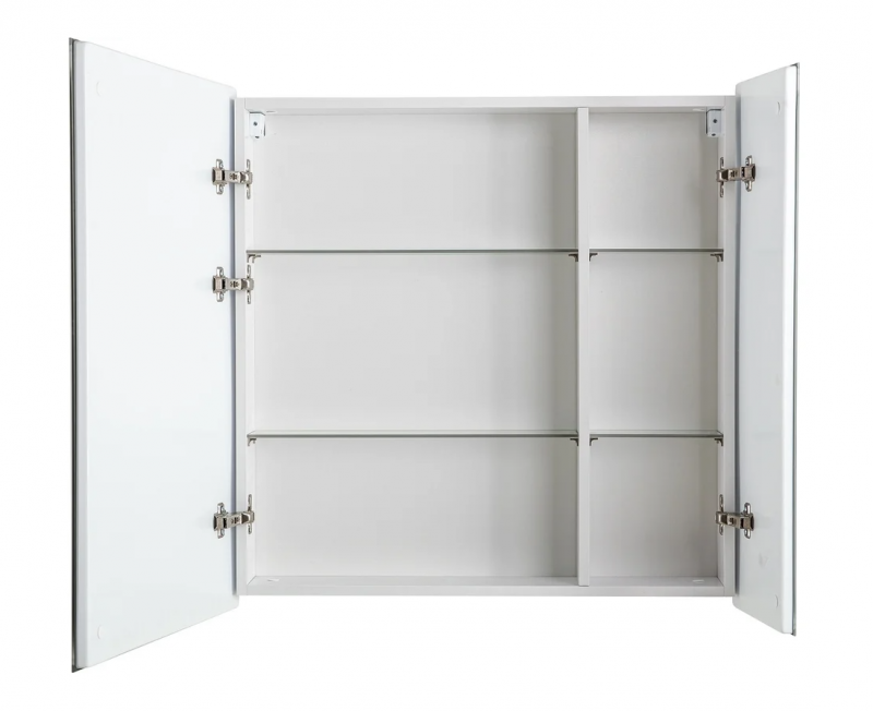 Зеркало-шкаф с подсветкой и подогревом ART&MAX Merano AM-Mer-800-800-2D-R-DS-F