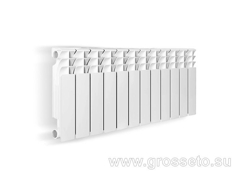 Радиатор алюминиевый Grosseto 500/100 10 секций