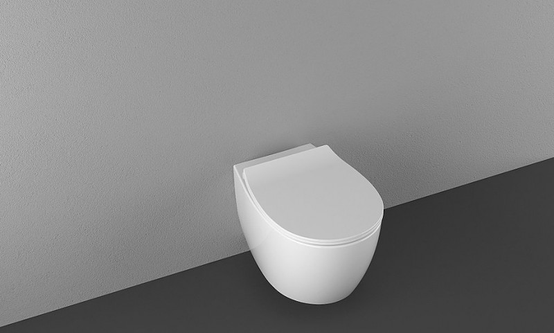 Унитаз подвесной, 4.11004.20 FANTASY, rimless, без сиденья, 510x363мм, белый (269463)