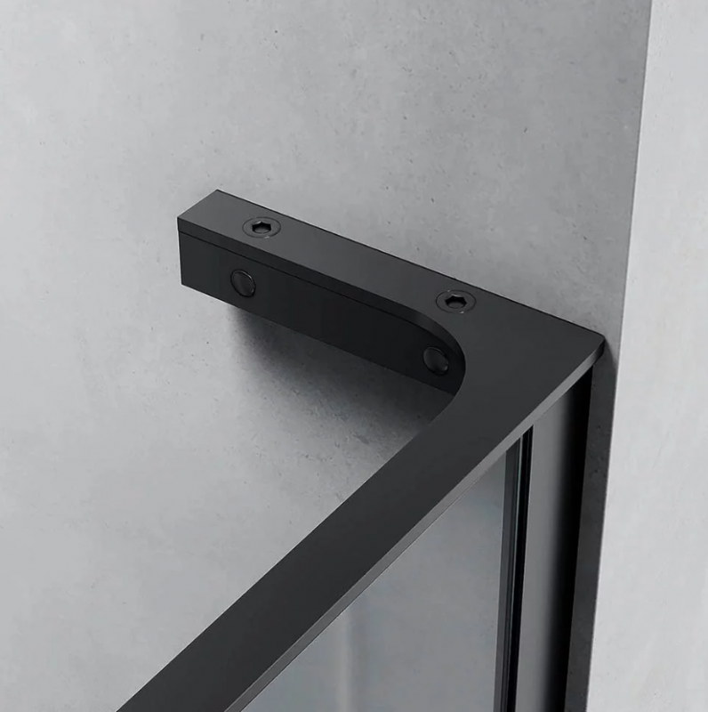 Душевая перегородка Veconi KR-77, KR77-120-01-C8 Стекло прозрачное/8 мм(1185-1200/2000)