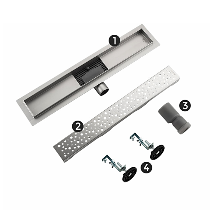 Душевой трап Gappo G86007-1 комбинированный затвор