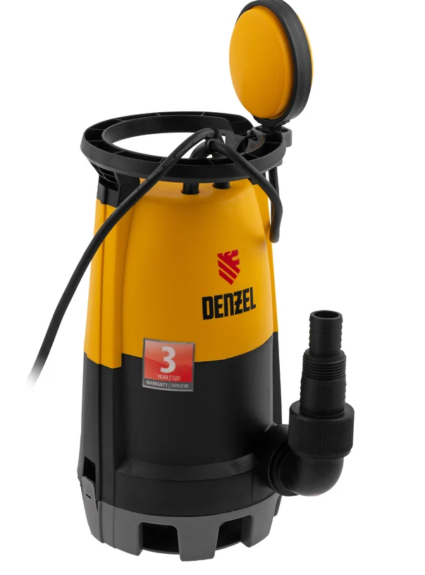 Насос дренажный для чистой и грязной воды DENZEL DP-600S