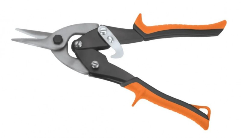 Ножницы по металлу (прямые) 250 мм Cr-V 2 Кратон 2 12 06 003