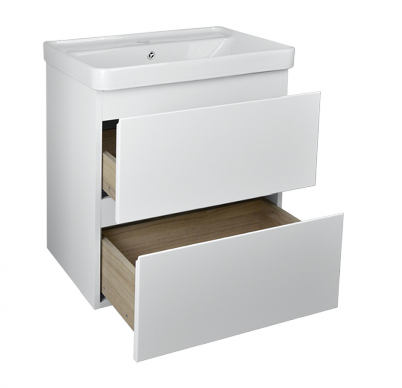 Тумба Мила 60 подвесная с раковиной Monte 60 CS00080140